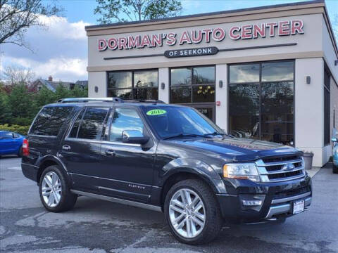 2015 Ford Expedition for sale at DORMANS AUTO CENTER OF SEEKONK in Seekonk MA