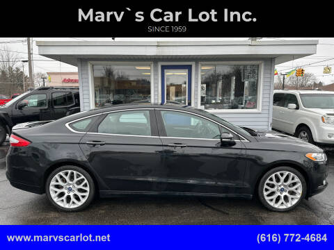2013 Ford Fusion for sale at Marv`s Car Lot Inc. in Zeeland MI