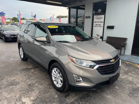 2018 Chevrolet Equinox for sale at American Auto Sales in Hialeah FL