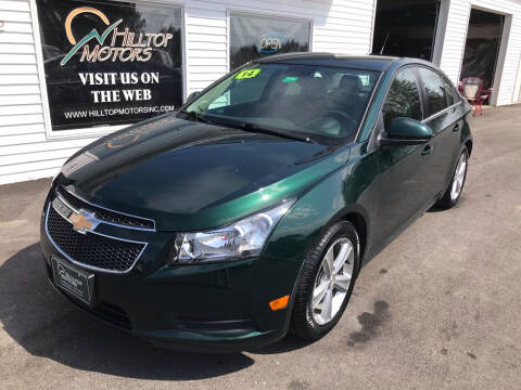 2014 Chevrolet Cruze for sale at HILLTOP MOTORS INC in Caribou ME