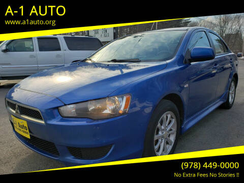 2010 Mitsubishi Lancer for sale at A-1 Auto in Pepperell MA