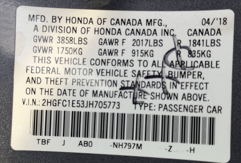 2018 Honda Civic