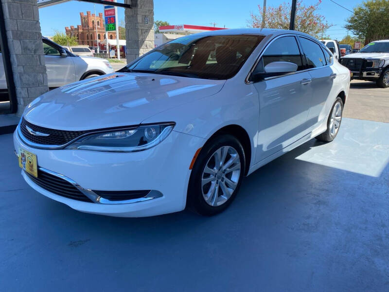 2015 Chrysler 200 for sale at Central TX Autos in Lockhart TX