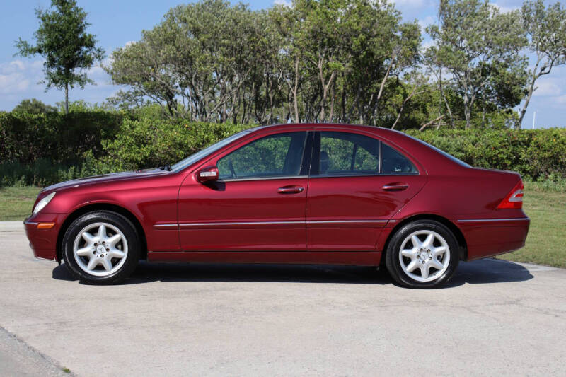 Used 2002 Mercedes-Benz C-Class C240 with VIN WDBRF61JX2E002763 for sale in Largo, FL