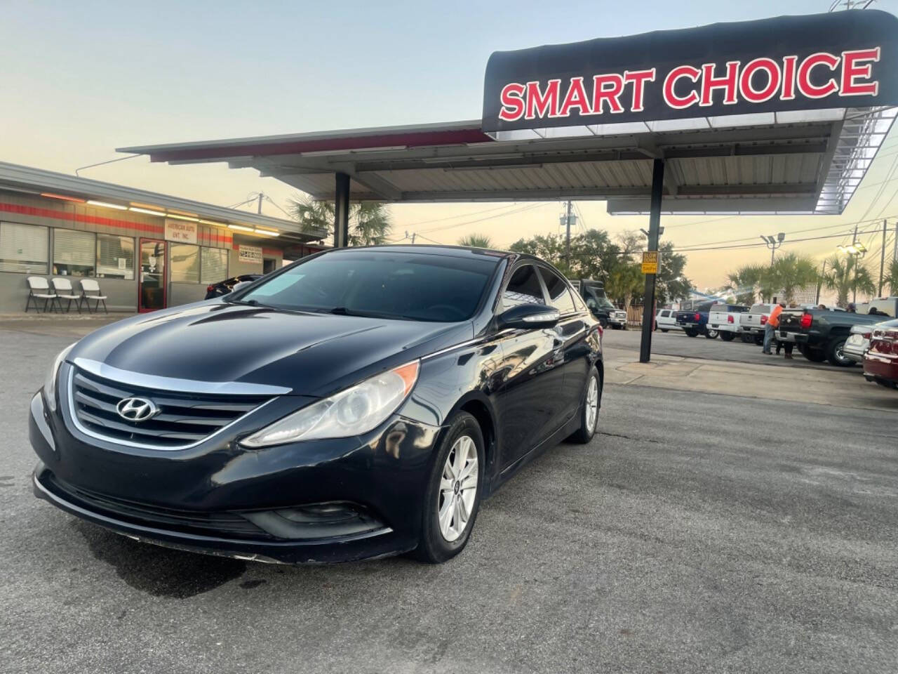 2014 Hyundai SONATA for sale at SMART CHOICE AUTO in Pasadena, TX