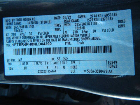 2022 Ford Ranger XLT