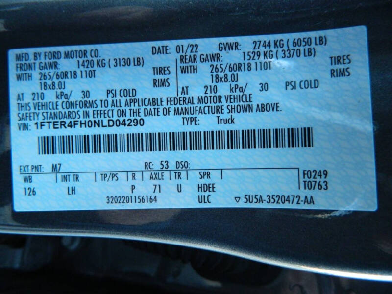 2022 Ford Ranger XLT