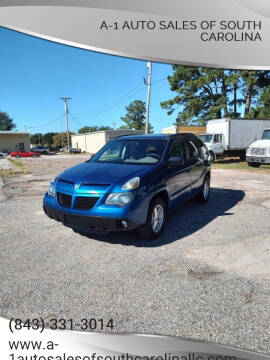2003 Pontiac Aztek for sale at A-1 Auto Sales Of South Carolina in Conway SC
