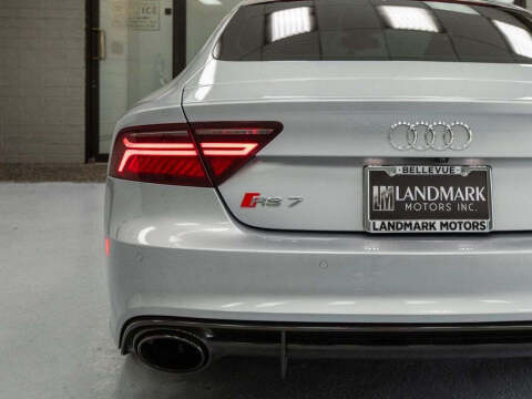 2018 Audi RS 7 4.0T quattro performance