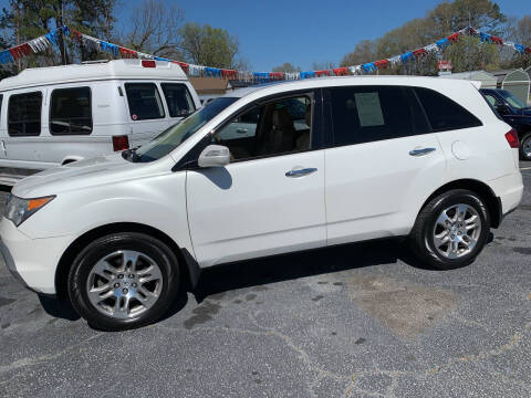 2009 Acura MDX for sale at A-1 Auto Sales in Anderson SC