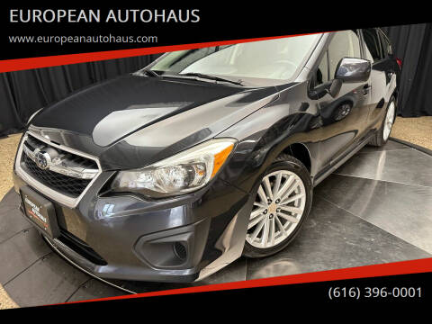 2013 Subaru Impreza for sale at EUROPEAN AUTOHAUS in Holland MI