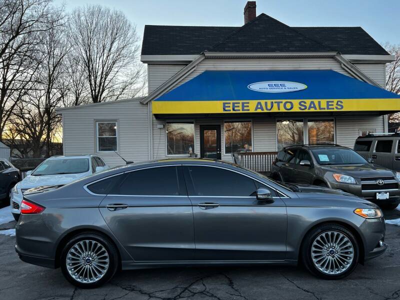 2014 Ford Fusion for sale at EEE AUTO SERVICES AND SALES LLC in Cincinnati OH