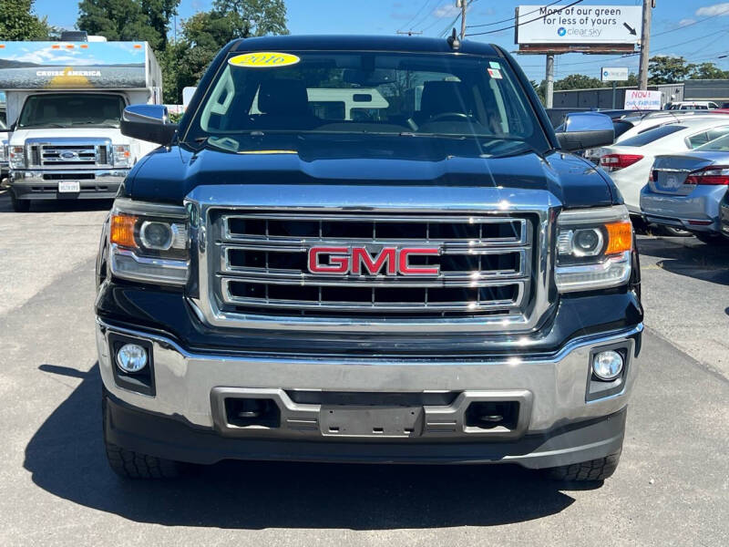 Used 2015 GMC Sierra 1500 SLT with VIN 3GTU2VEJ1FG520013 for sale in Worcester, MA