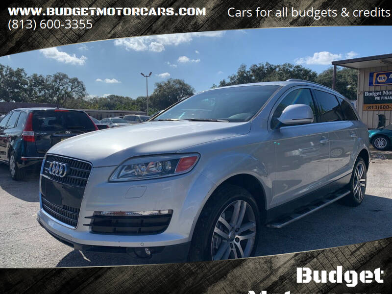 2009 Audi Q7 for sale at Budget Motorcars in Tampa FL