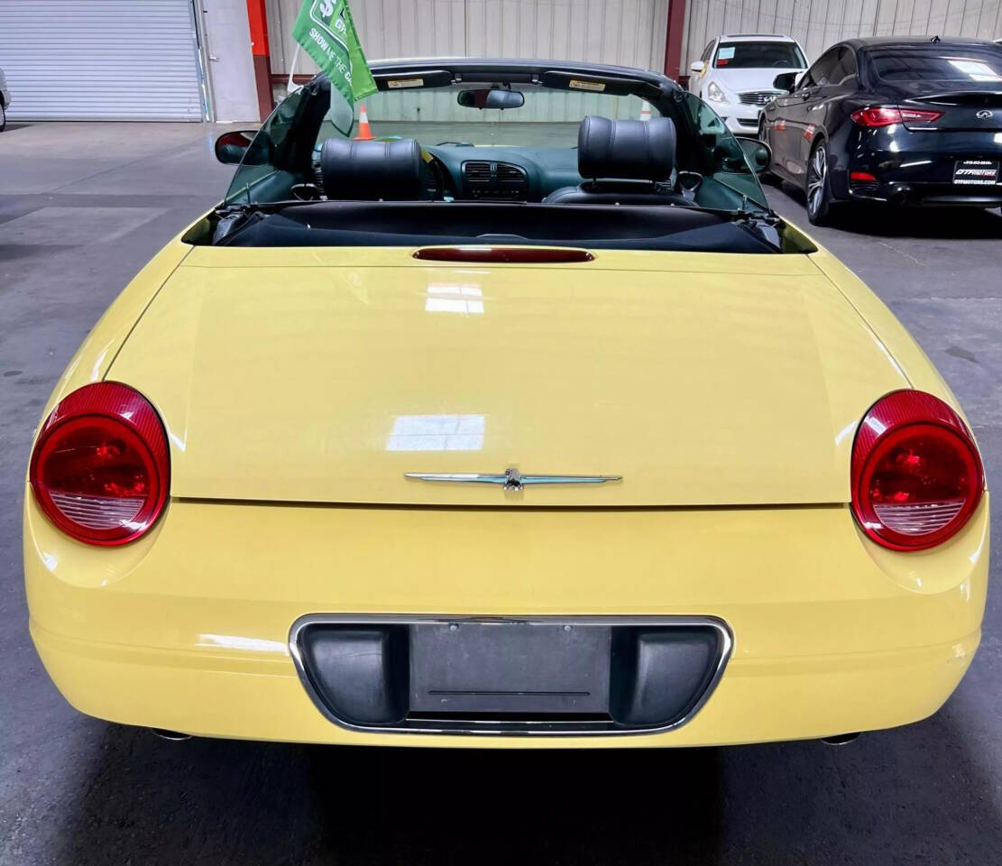 2002 Ford Thunderbird for sale at AUTO-TECH in WEST SACRAMENTO, CA