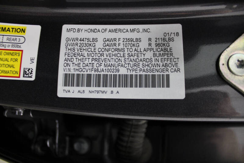 2018 Honda Accord Touring