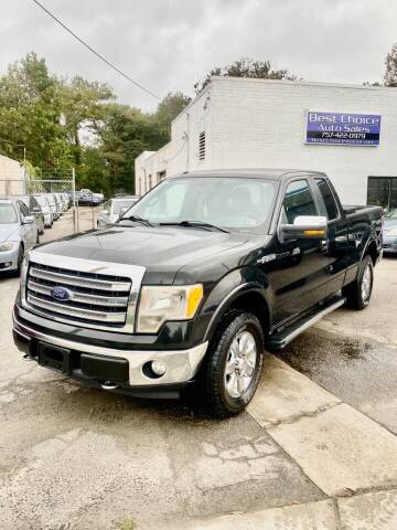 2013 Ford F-150 for sale at Best Choice Auto Sales in Virginia Beach VA