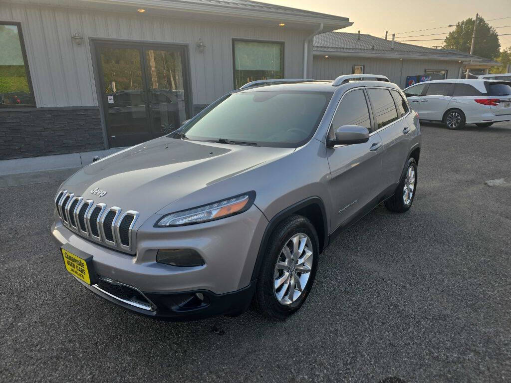 2016 Jeep Cherokee for sale at Cambridge Used Cars in Cambridge, OH