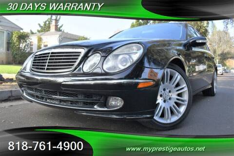2006 Mercedes-Benz E-Class for sale at Prestige Auto Sports Inc in North Hollywood CA