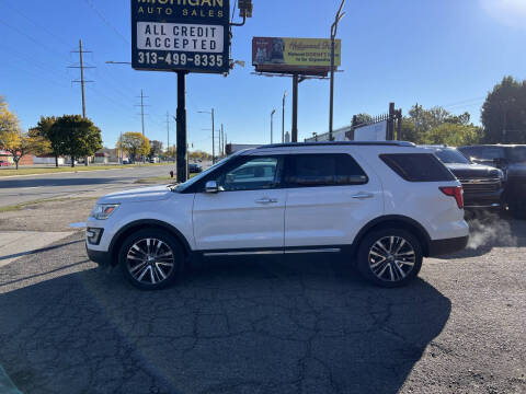 2017 Ford Explorer Platinum