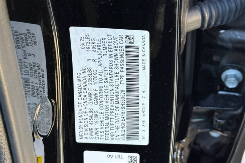 2025 Honda Civic Hybrid Sport