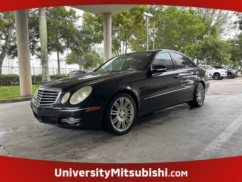 2008 Mercedes-Benz E-Class for sale at University Mitsubishi in Davie FL