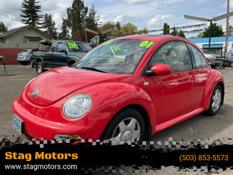 2001 Volkswagen New Beetle for sale at Stag Motors in Portland OR