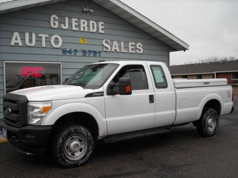 2016 Ford F-250 Super Duty for sale at GJERDE AUTO SALES in Detroit Lakes MN