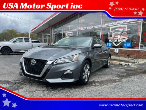 2019 Nissan Altima for sale at USA Motor Sport inc in Marlborough MA