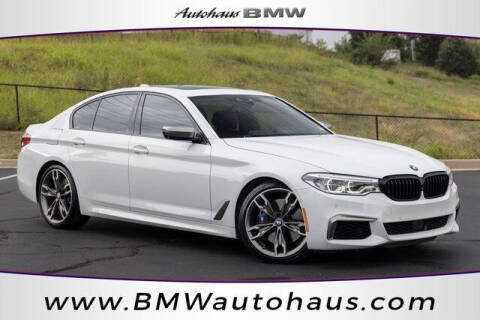 2020 BMW 5 Series for sale at Autohaus Group of St. Louis MO - 3015 South Hanley Road Lot in Saint Louis MO