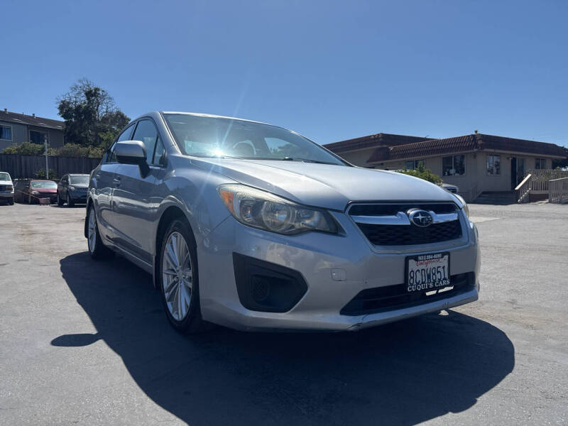 Used 2013 Subaru Impreza 2.0I Premium with VIN JF1GJAD63DH018473 for sale in Marina, CA