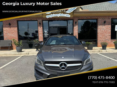 2014 Mercedes-Benz CLA for sale at Georgia Luxury Motor Sales in Cumming GA