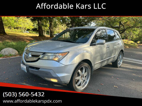 2008 Acura MDX for sale at Affordable Kars LLC in Portland OR