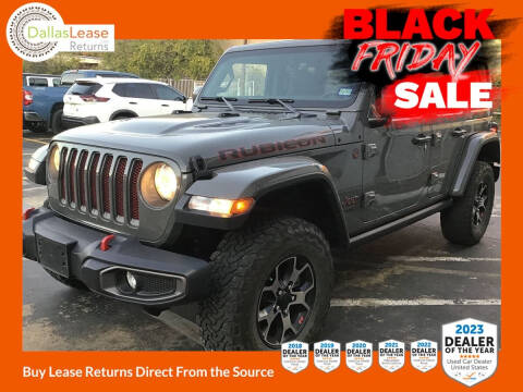 2018 Jeep Wrangler Unlimited for sale at Dallas Auto Finance in Dallas TX