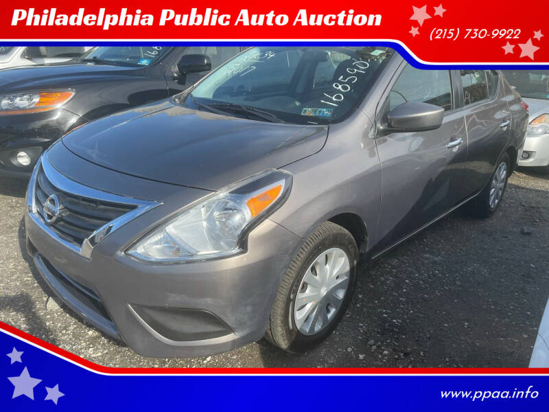 2017 Nissan Versa for sale at Philadelphia Public Auto Auction in Philadelphia PA