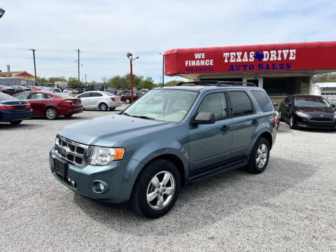 2011 Ford Escape for sale at Texas Drive LLC in Garland TX