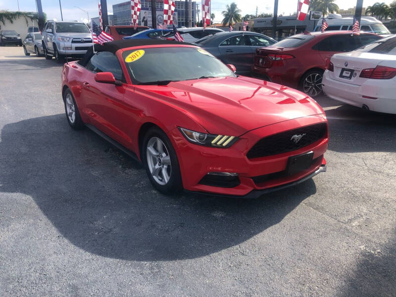 2017 Ford Mustang for sale at MACHADO AUTO SALES in Miami FL