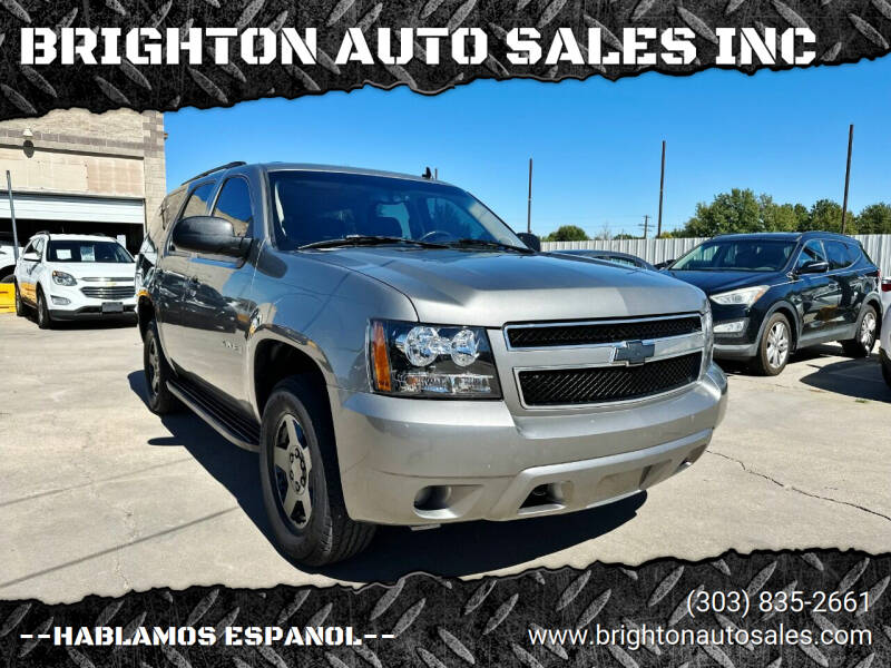 2008 Chevrolet Tahoe for sale at BRIGHTON AUTO SALES INC in Brighton CO