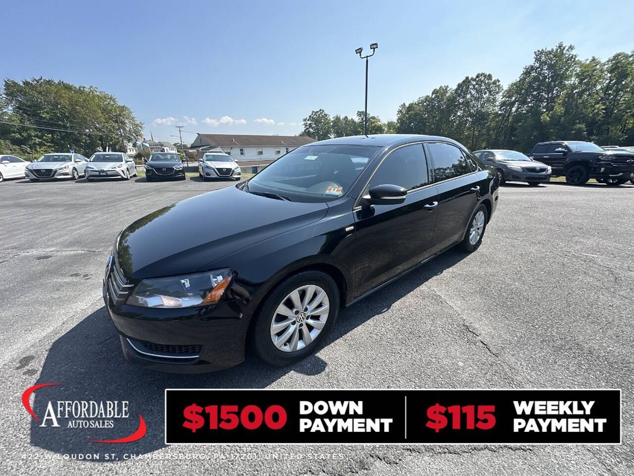 2015 Volkswagen Passat for sale at Chambersburg Affordable Auto in Chambersburg, PA