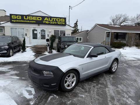 2012 Ford Mustang for sale at SG USED AUTOS in Tonawanda NY