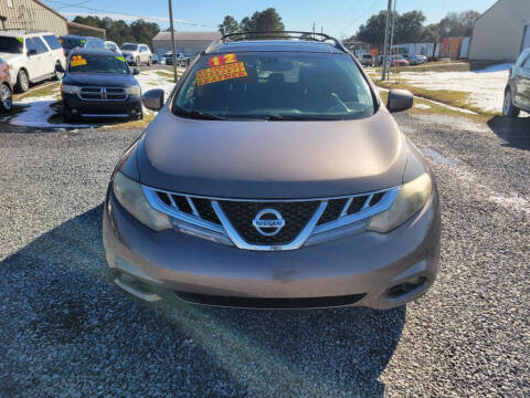 2012 Nissan Murano for sale at Auto Guarantee, LLC in Eunice LA