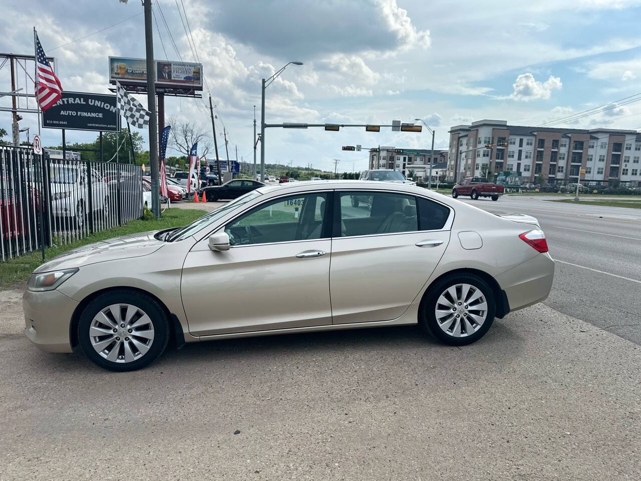 2014 Honda Accord for sale at Central Union Auto Finance LLC in Austin, TX