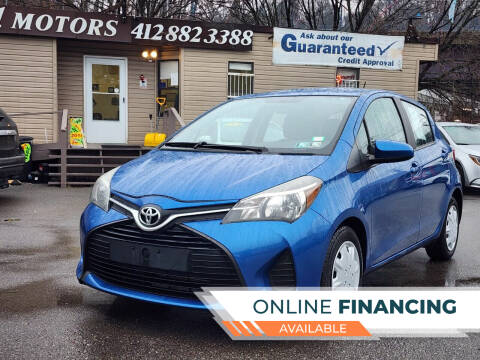 2016 Toyota Yaris for sale at Ultra 1 Motors in Pittsburgh PA