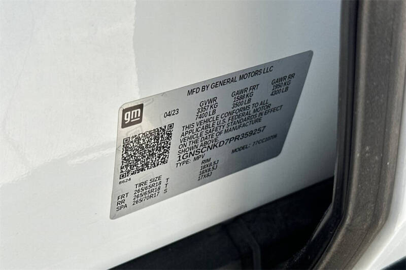 2023 Chevrolet Tahoe LT