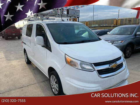 2015 Chevrolet City Express for sale at Car Solutions Inc. in San Antonio TX