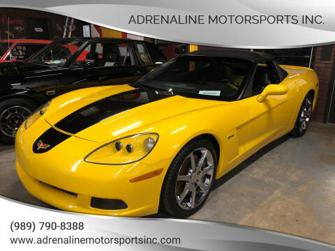 2009 Chevrolet Corvette for sale at Adrenaline Motorsports Inc. in Saginaw MI