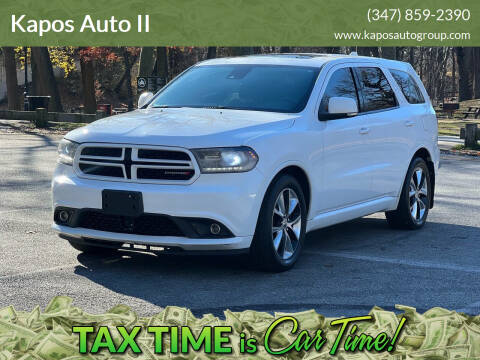 2014 Dodge Durango for sale at Kapos Auto II in Ridgewood NY