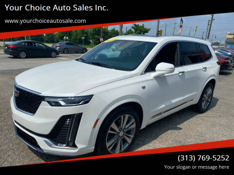 2021 Cadillac XT6 for sale at Your Choice Auto Sales Inc. in Dearborn MI