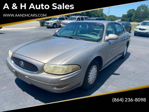2002 Buick LeSabre for sale at A & H Auto Sales in Greenville SC