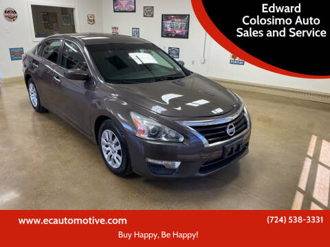 2013 Nissan Altima for sale at Edward Colosimo Auto Sales and Service in Evans City PA